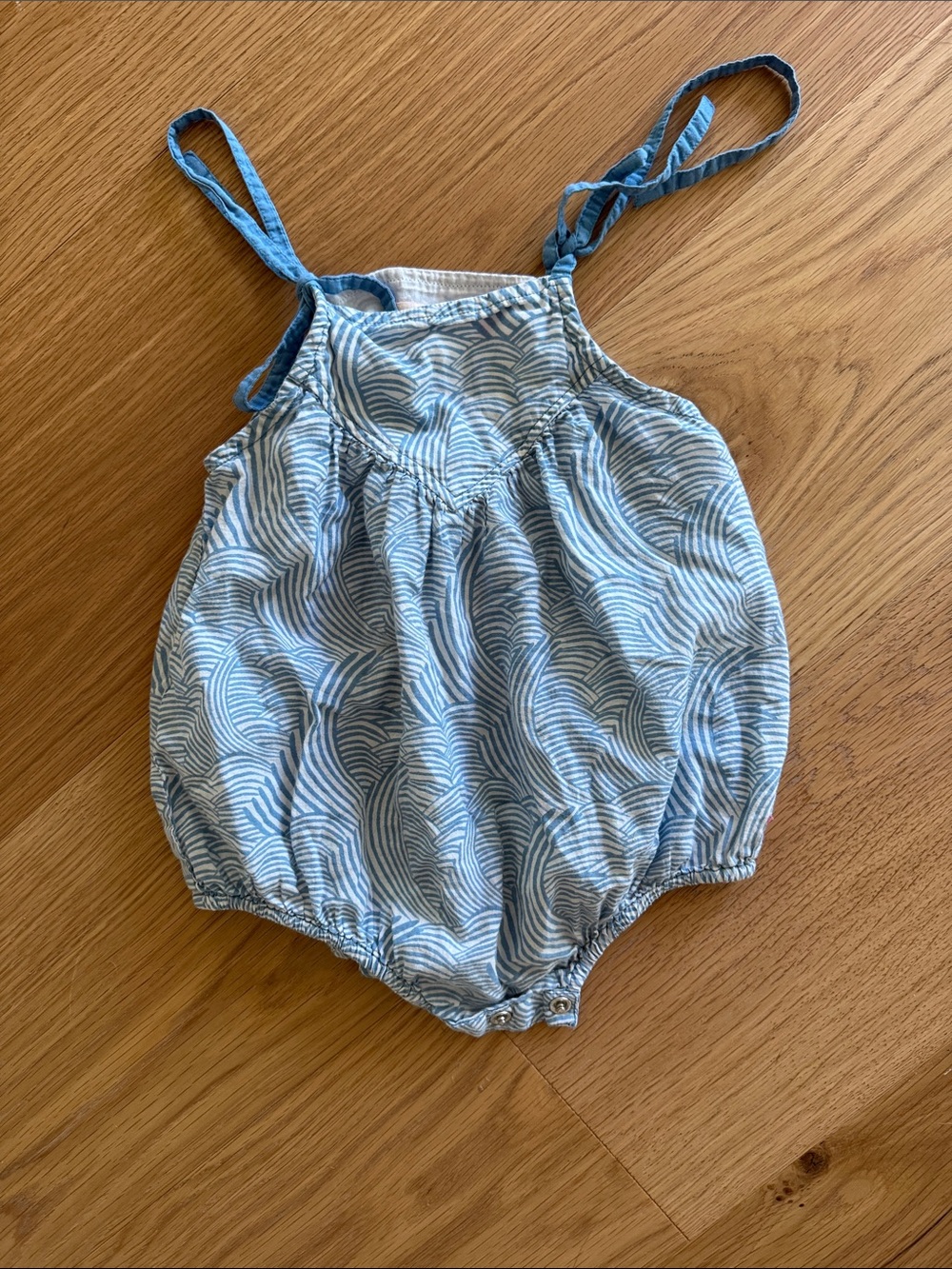 Pink Chicken bubble romper 12-18 months